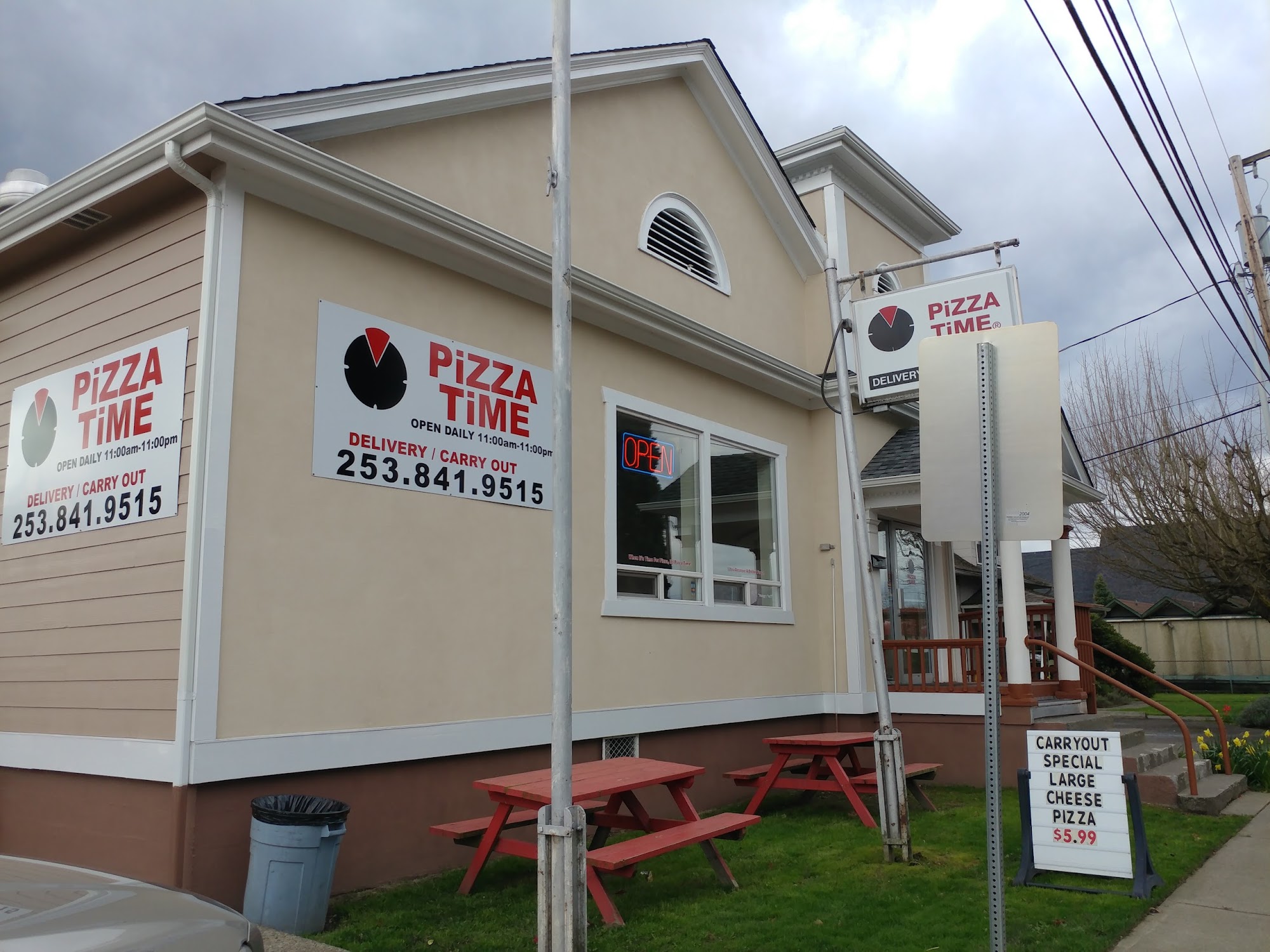 Puyallup Pizza “Pizza Time”