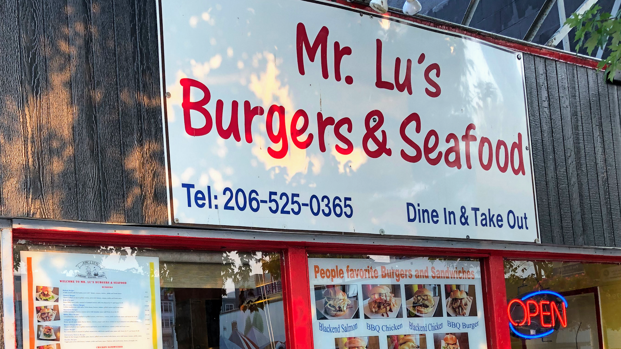 Mr Lu's Seafood & Burgers