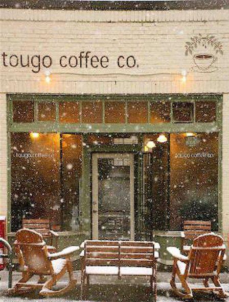 Tougo Coffee Neighborhood cafe serving wine and beer