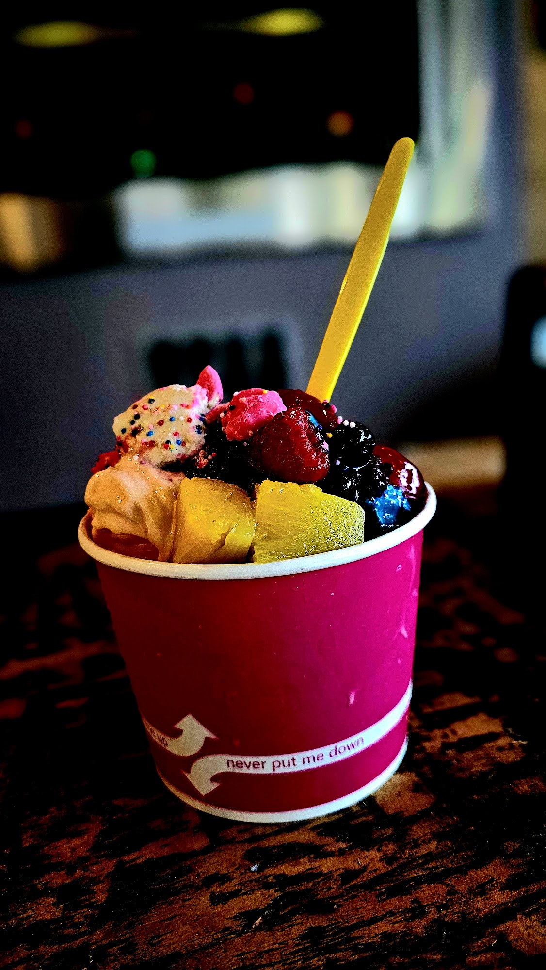 Blu Berry Frozen Yogurt - Silverdale