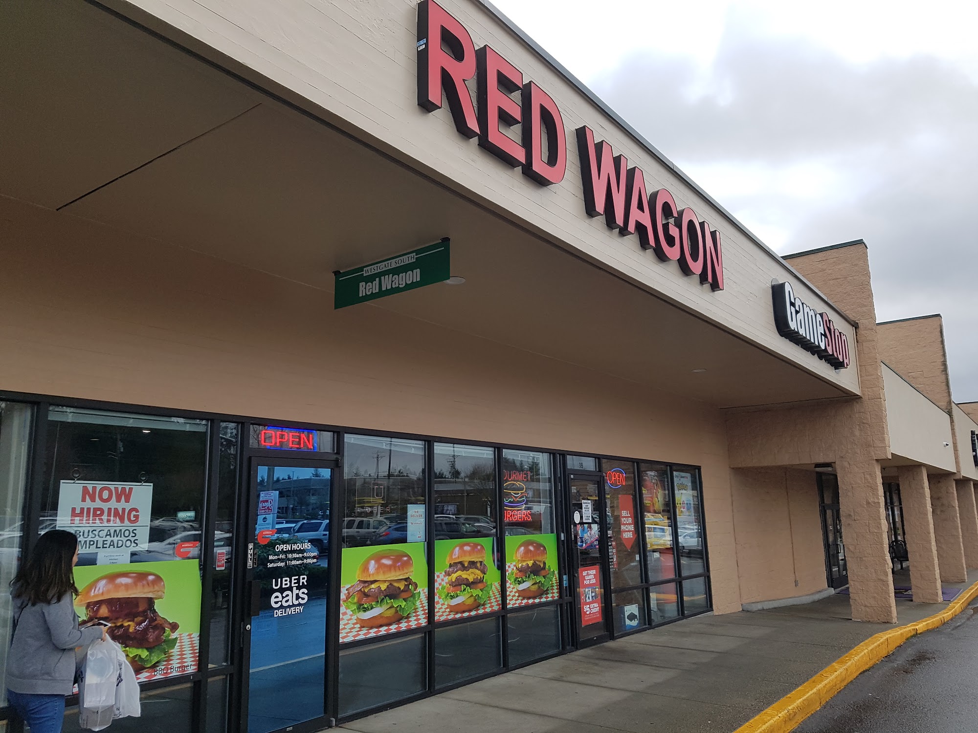 Red Wagon Burger Tacoma