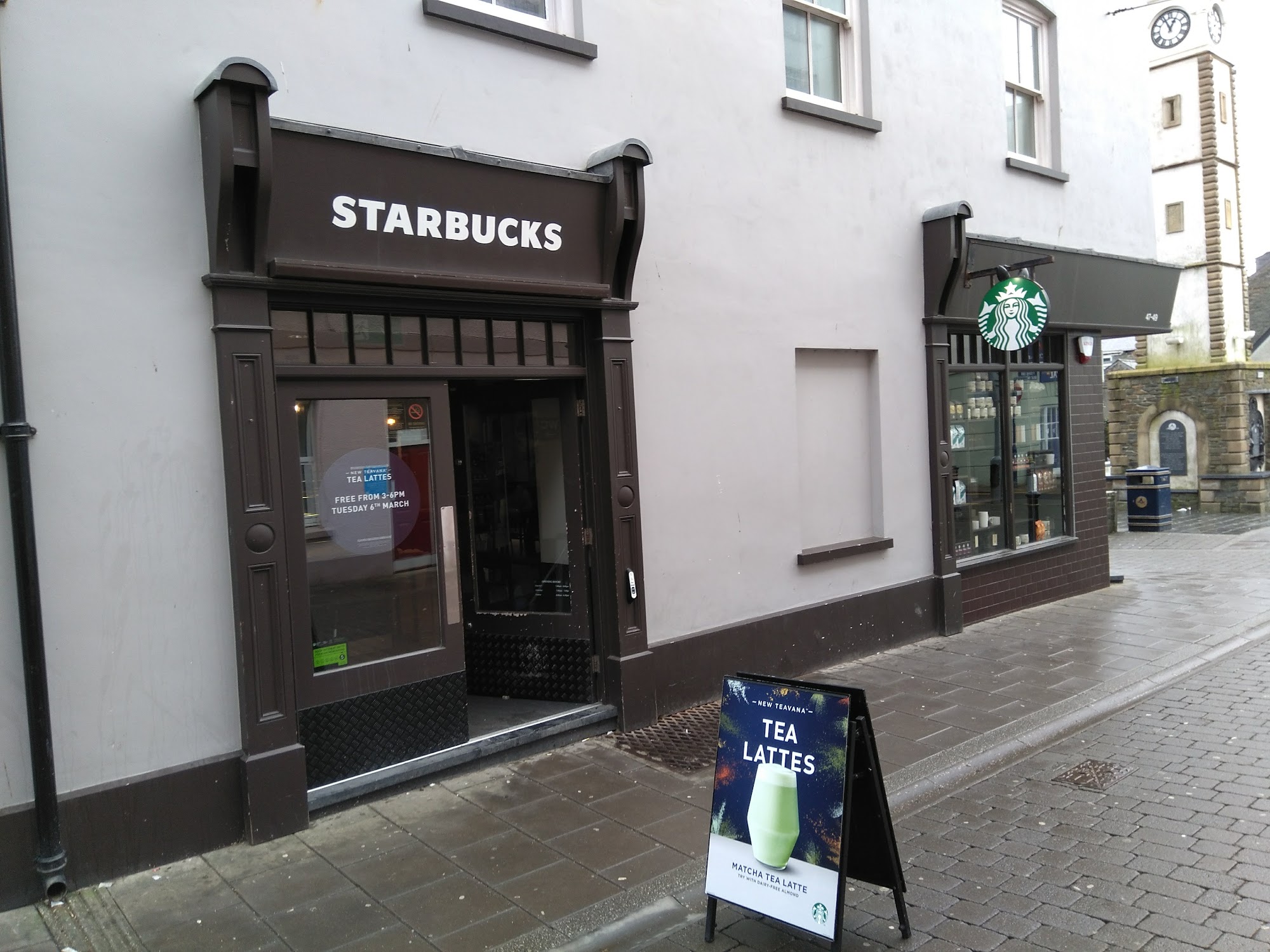 Starbucks Coffee 49 Great Darkgate St, Aberystwyth