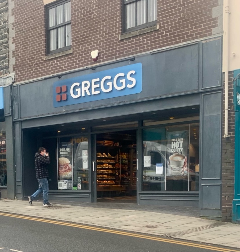 Greggs 23 Great Darkgate St, Aberystwyth