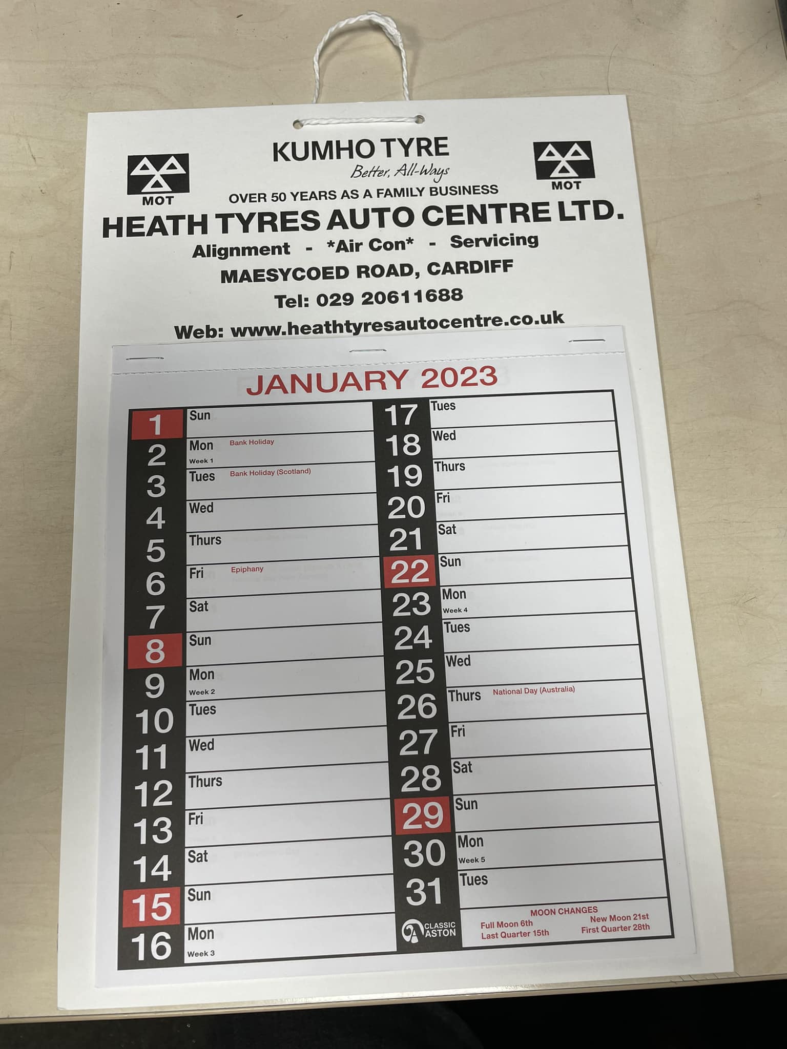 Heath Tyres Auto Centre Ltd Cardiff