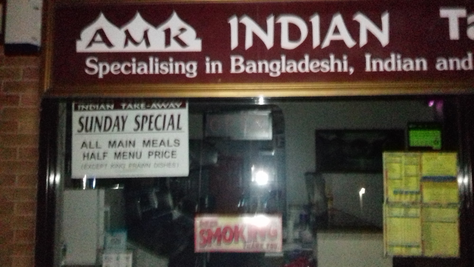 AMK indian takeaway 2 Wentworth Ave, Colwyn Bay