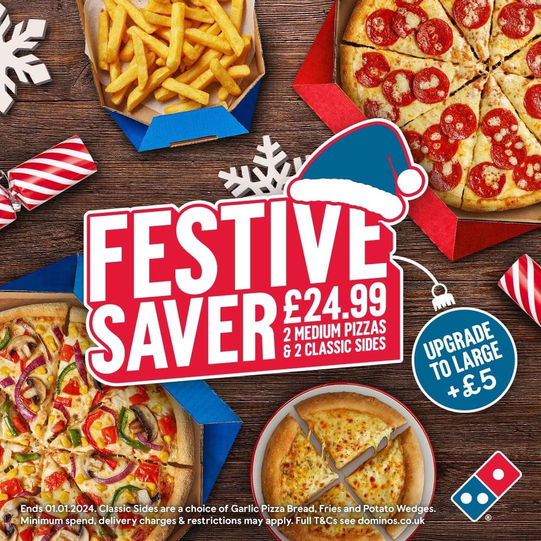 Domino's Pizza - Colwyn Bay Menu