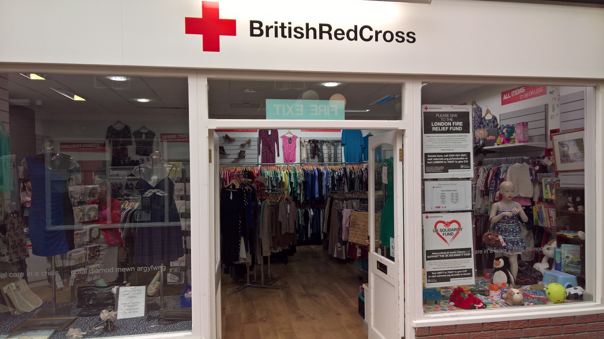 British Red Cross shop, Pembroke Dock Pembroke Dock