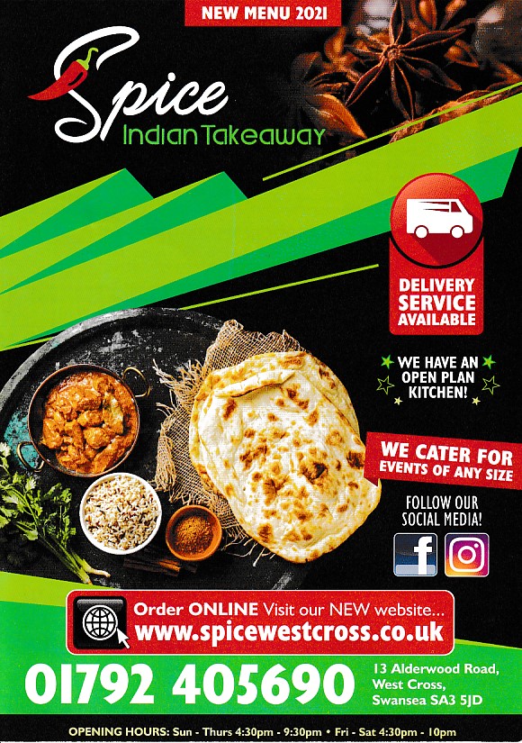 Spice Menu