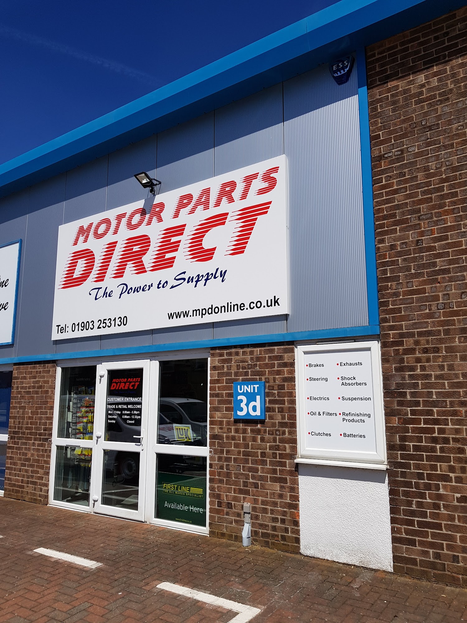 Motor Parts Direct, Sompting Lancing