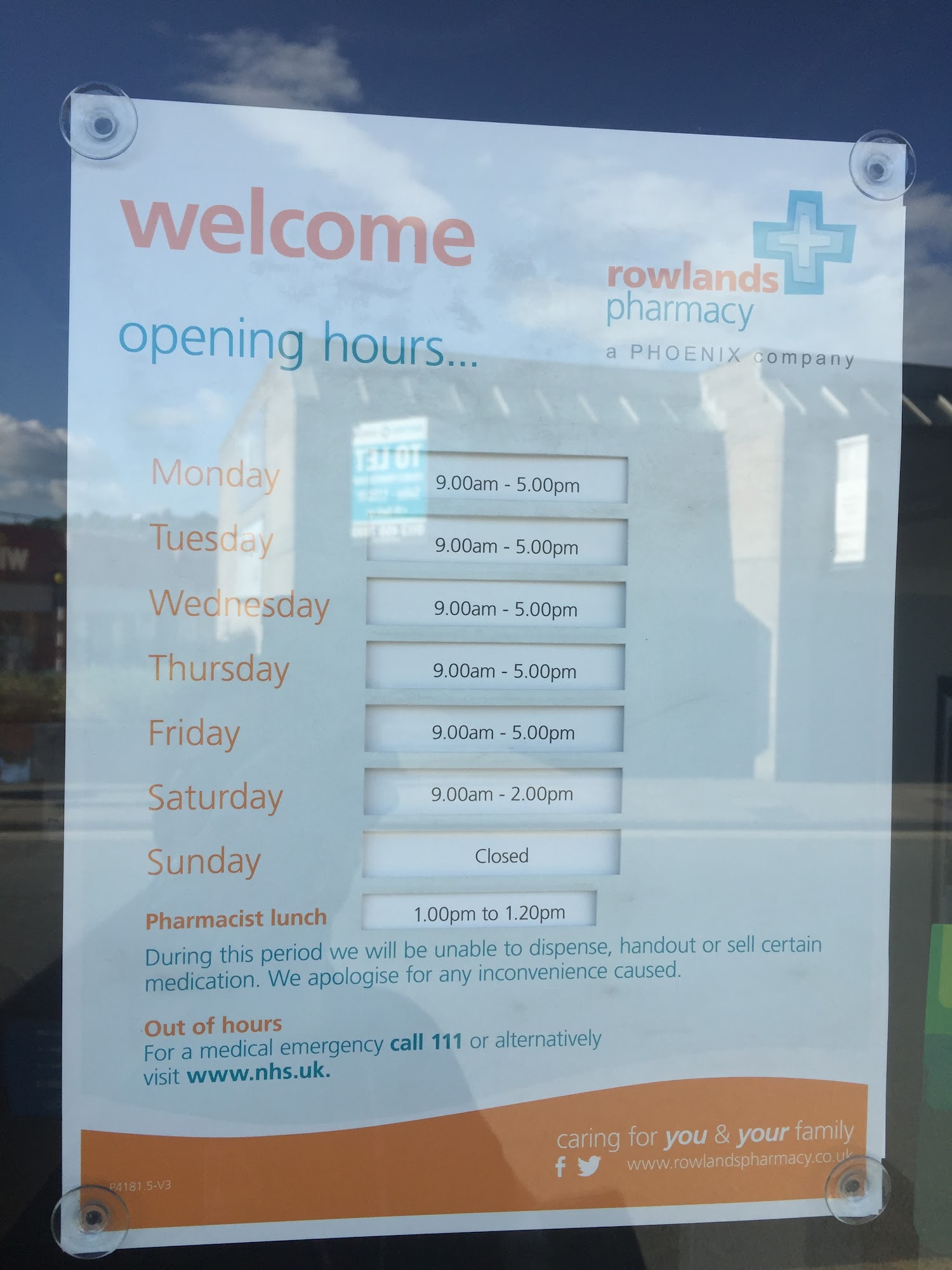 Rowlands Pharmacy Church Lane Brighouse
