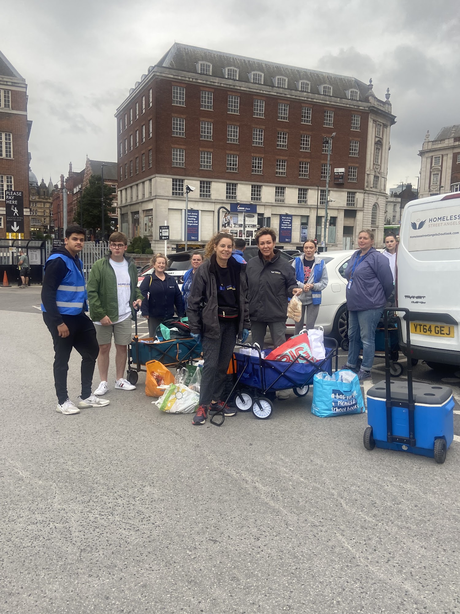Homeless street angels