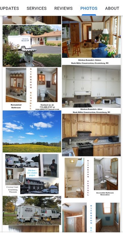 Mark Miller Construction, LLC 20708 Medchill Rd, Grantsburg Wisconsin 54840