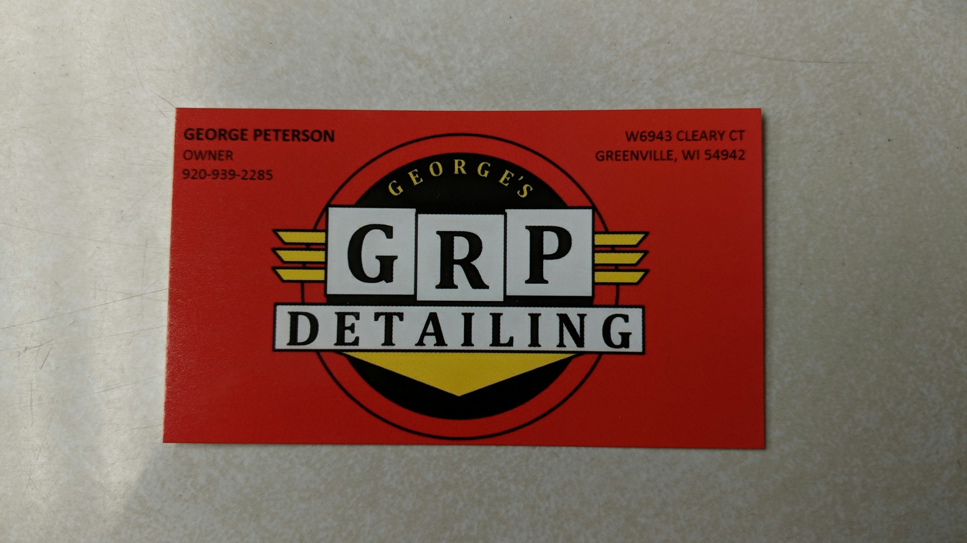 GRP Detailing 6943 Cleary Ct, Greenville Wisconsin 54942