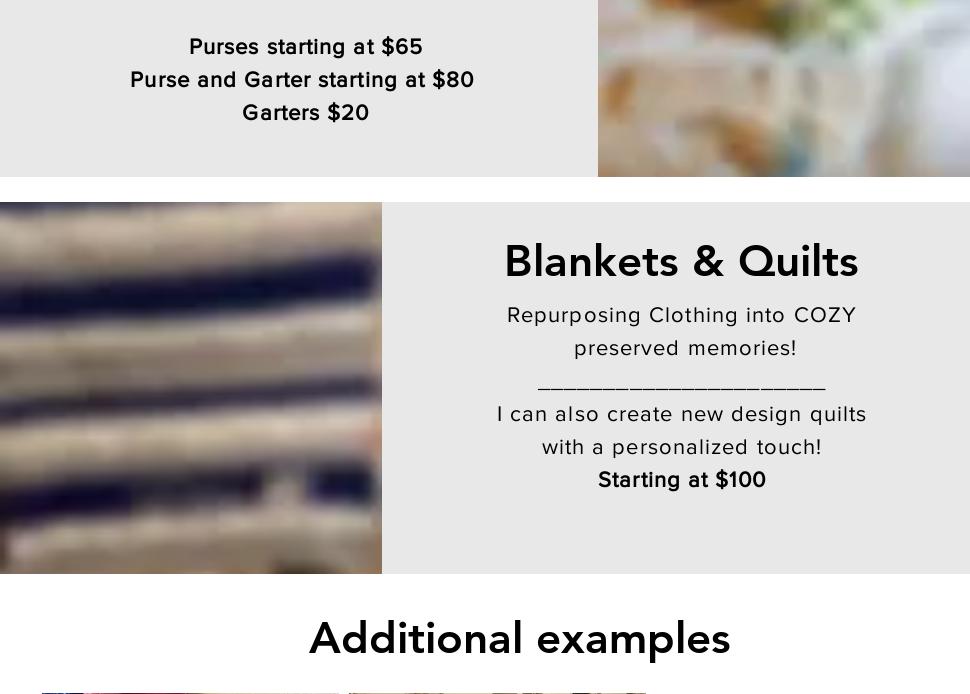 Created With Joy, LLC Menu