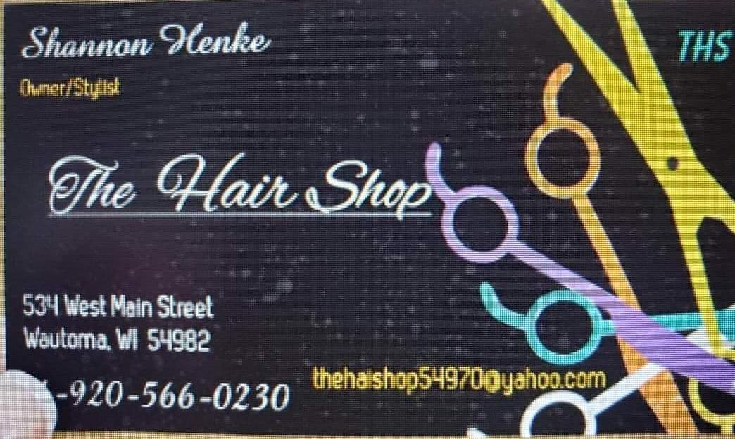 The Hair Shop 534 West Main Street, Wautoma Wisconsin 54982