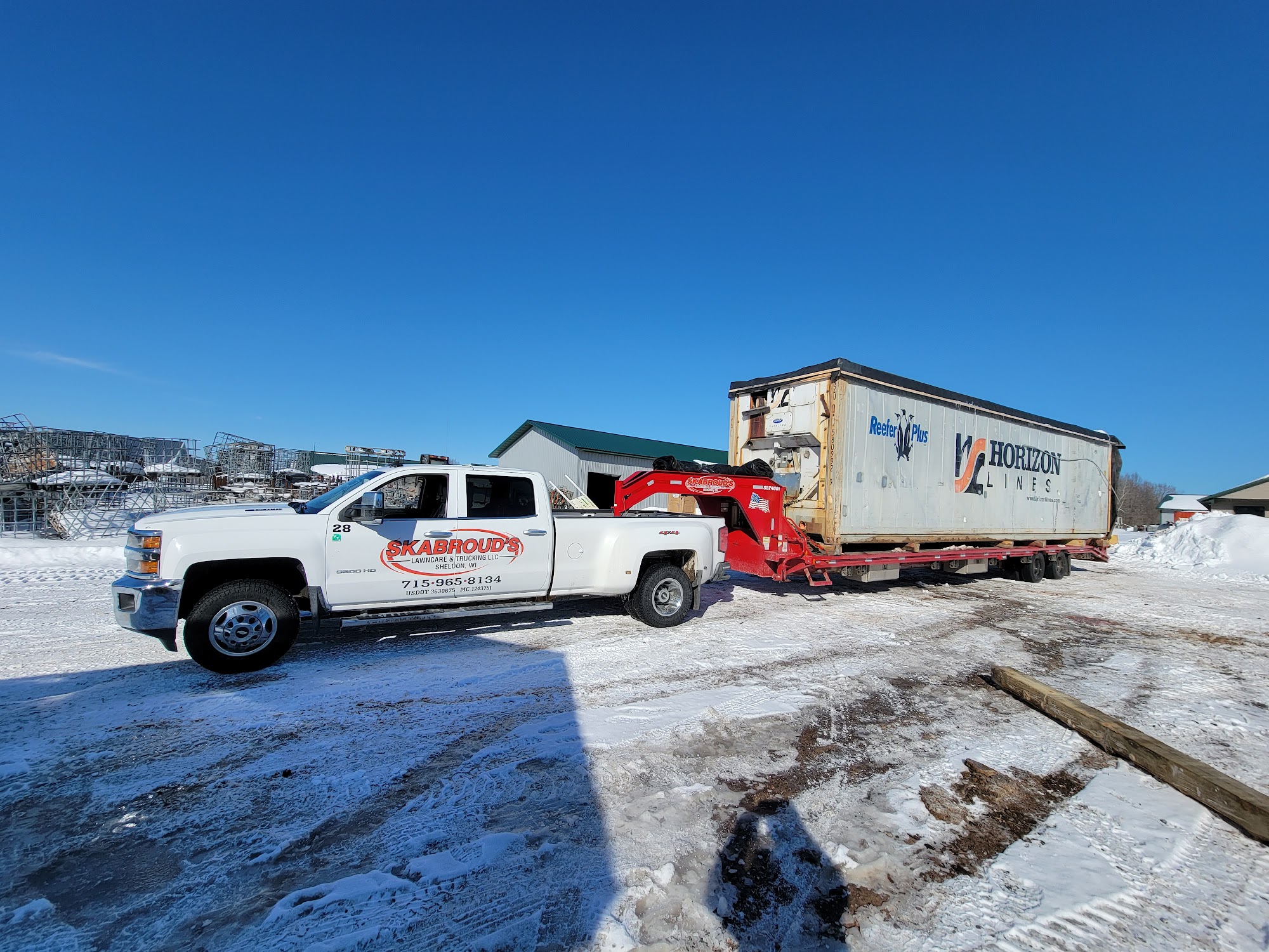 Skabroud’s Lawncare & Trucking LLC N1607 Pioneer Rd, Sheldon Wisconsin 54766