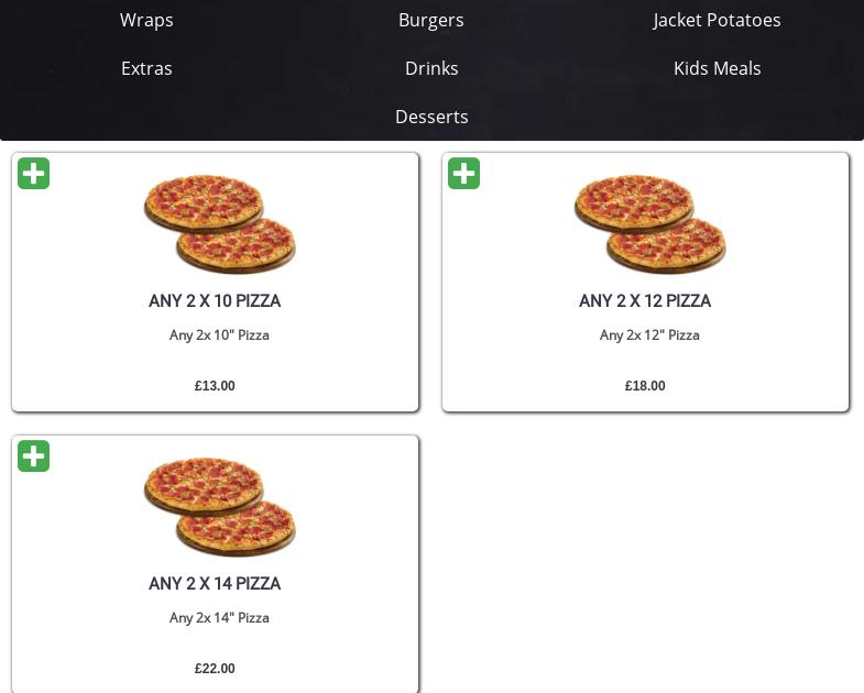 Shaw Kebab House (Swindon) Menu
