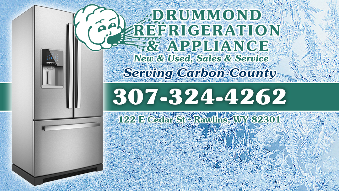 Drummond Refrigeration & Appliance 122 E Cedar St, Rawlins Wyoming 82301